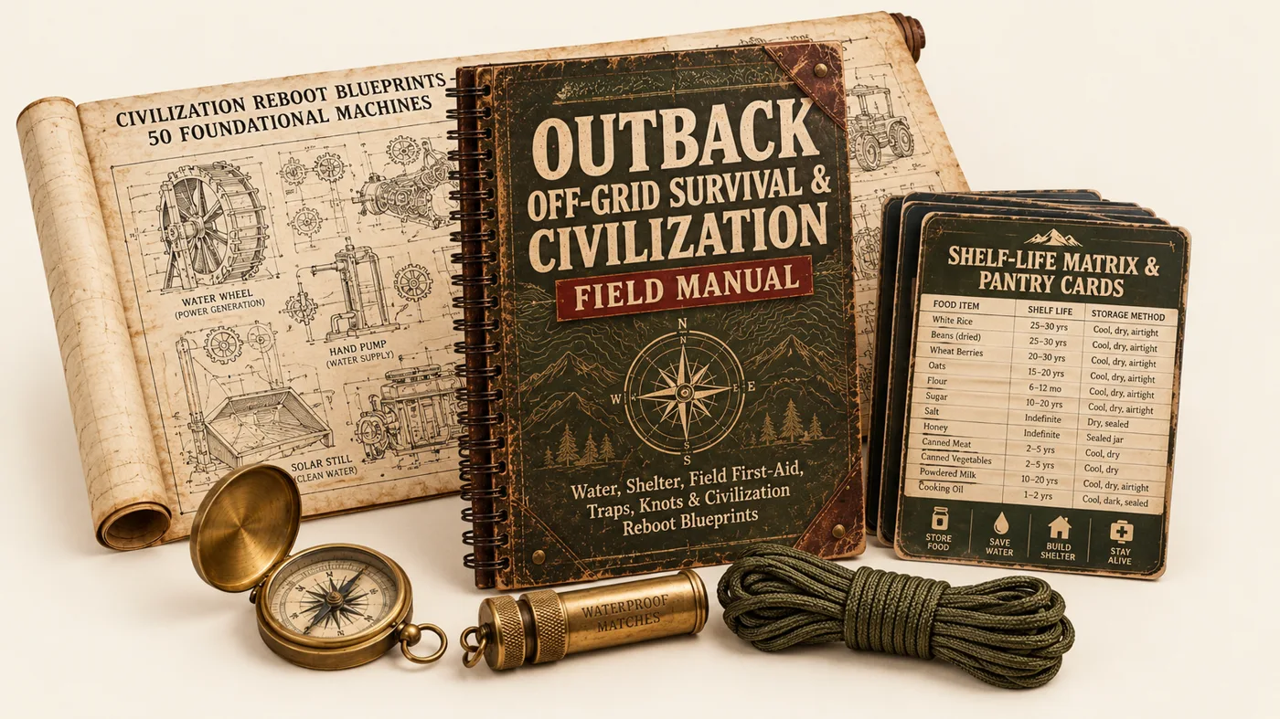 Outback Field Manual with pantry cards